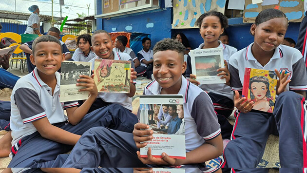 Más oportunidades educativas para niños, niñas y jóvenes de Nariño, Colombia.